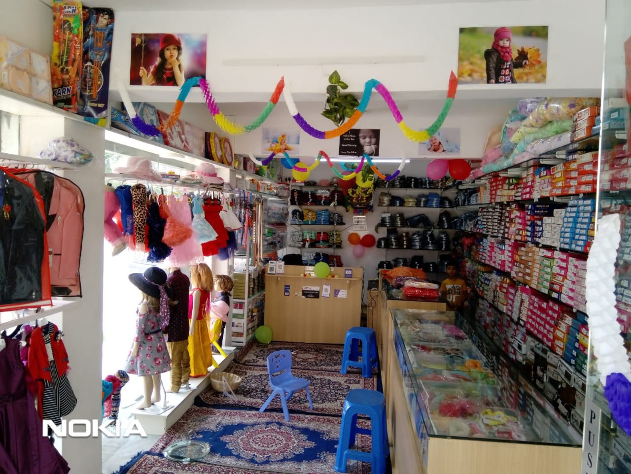 Its a retail store for kids cloth we are looking for buyer in bangalore or outside its a